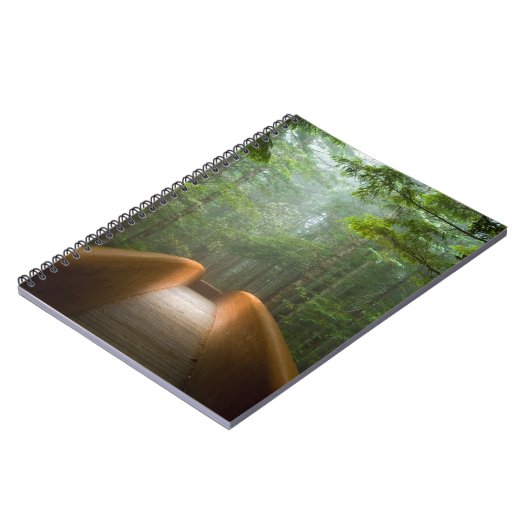 Rotholz-Waldbrücke Notizblock (Linke Seite)