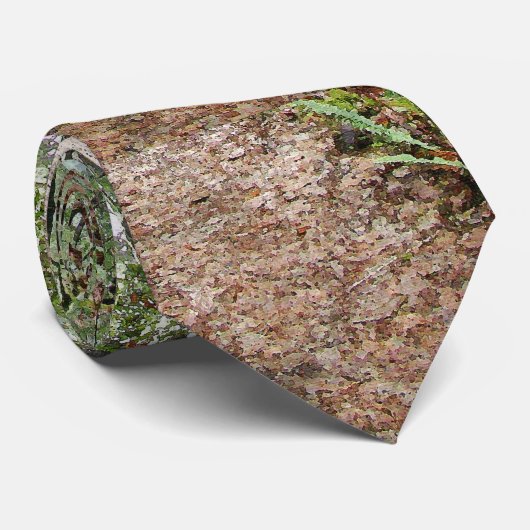 Rotholz-Waldholz-Blätter-Bäume, die Krawatte (Gerollt)