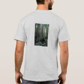 Rothölzer - Muir Holz-nationales Monument T-Shirt (Rückseite)