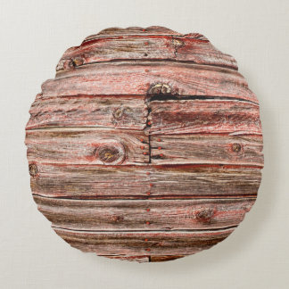 Rotholzkissen Rundes Kissen