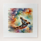 Rothschilds giraffe 150624AREF105 - Watercolor Puzzle (Horizontal)