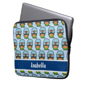 Rothühnersittich Laptopschutzhülle (Vorderseite Links)