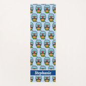 Rothühnersittich Yogamatte (Vorderseite)