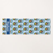 Rothühnersittich Yogamatte (Vorderseite (Horizontal))