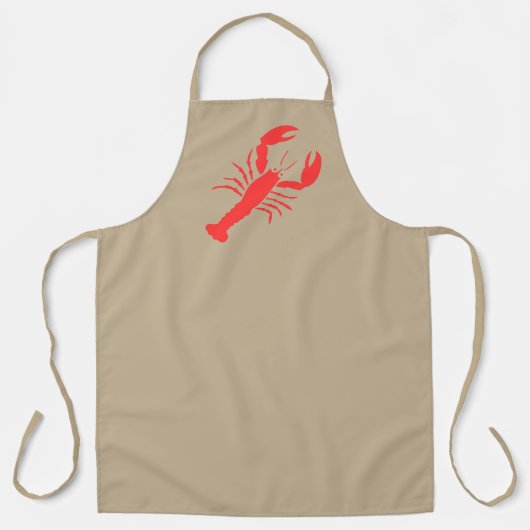 RotHummer Schürze (Vorderseite)