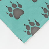 Rothund Dackel Fleecedecke (Ecke)