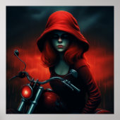 Rothut-Rockstar Poster (Vorne)