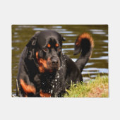 Rothweiler Dog Fußmatte (Vorderseite)