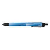 Rotierende blaue Dreiecke Kugelschreiber (Unterseite)