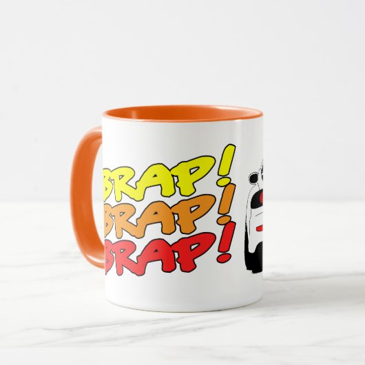 Rotierende themenorientierte Kaffeetasse (Vorderseite Links)