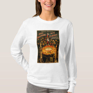 Rotierendes pyrotechnisches Brunnen-Hochseil T-Shirt