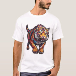 Rotiertiger schönes Design T-Shirt