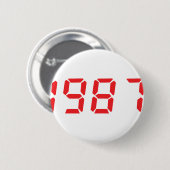 Rotikone 1987 button (Vorne & Hinten)