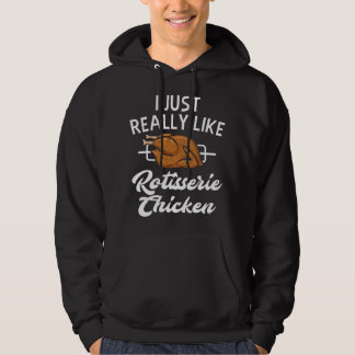 Rotisserie-Hähnchen-Bekleidung - Lustiges Hähnchen Hoodie