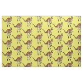 Rotkänguru Stoff (Fat Quarter (45,7 x 55,9 cm))