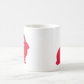 Rotkaninchen Kaffeetasse (Mittel)
