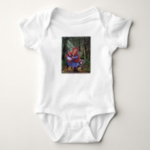 Rotkäppchen Baby Strampler