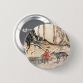 Rotkäppchen Button (Vorne & Hinten)
