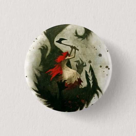 Rotkäppchen Button (Vorderseite)