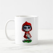 Rotkäppchen Dia de Los Muertos Little Kaffeetasse (Links)