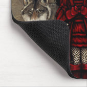 "Rotkäppchen im Herbst" Mousepad (Ecke)