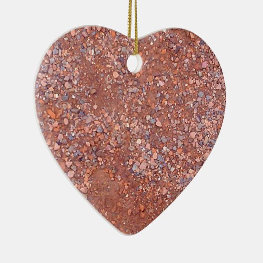 Rotkäppchen, Kies, Steinsteinziegel, Tennis Keramikornament (Rechts)