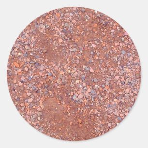 Rotkäppchen, Kies, Steinsteinziegel, Tennis Runder Aufkleber