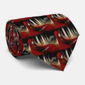 Rotkäppchen Krawatte (Gerollt)