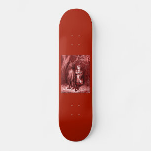 Rotkäppchen Little Red Riding Hood Grimm fairytale Skateboard