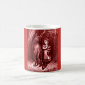 Rotkäppchen – Little Red Riding Hood – Grimm Kaffeetasse (Mittel)