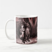 Rotkäppchen – Little Red Riding Hood – Grimm Kaffeetasse (Links)
