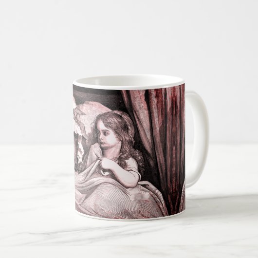 Rotkäppchen – Little Red Riding Hood – Grimm Kaffeetasse (VorderseiteRechts)
