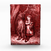 Rotkäppchen Little Red Riding Hood – Grimm Märchen Fotoblock (Vorderseite)