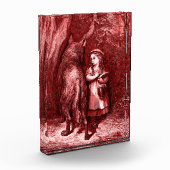 Rotkäppchen Little Red Riding Hood – Grimm Märchen Fotoblock (Links)