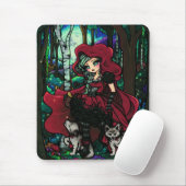 Rotkäppchen-Märchen Mousepad (Mit Mouse)