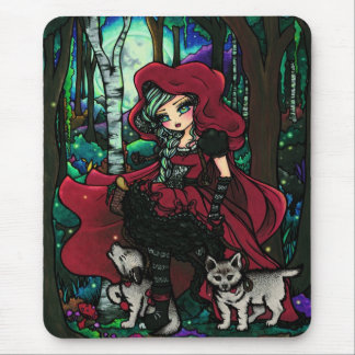 Rotkäppchen-Märchen Mousepad