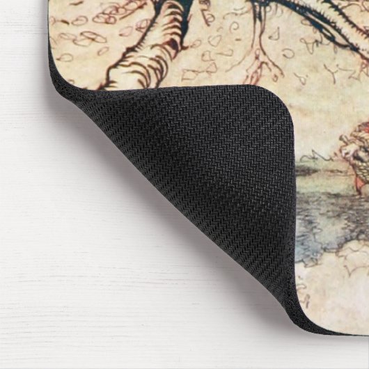 Rotkäppchen Mousepad (Ecke)