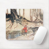 Rotkäppchen Mousepad (Mit Mouse)