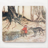 Rotkäppchen Mousepad (Vorne)