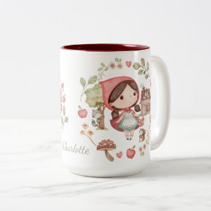 Rotkäppchen Niedlich Whimsical Zweifarbige Tasse