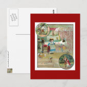 Rotkäppchen Postkarte (Vorne/Hinten)