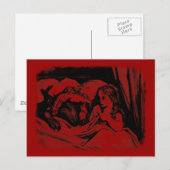 Rotkäppchen Postkarte (Vorne/Hinten)