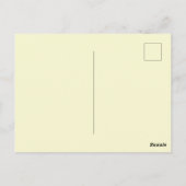Rotkäppchen Postkarte (Rückseite)