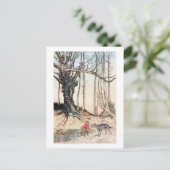 Rotkäppchen Postkarte (Stehend Vorderseite)