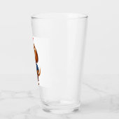 Rotkäppchen über Dackel Bier Glas (Links)