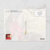 Rotkäppchen und der böse Wolf Postkarte (Rückseite)
