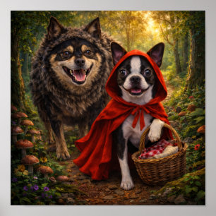 "Rotkäppchen und der Wolf" (2) Poster