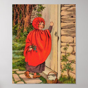 Rotkäppchen Vintage  Poster