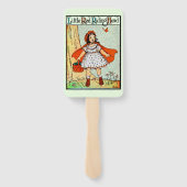 Rotkäppchen Vintage Süß Fächer (Rückseite)