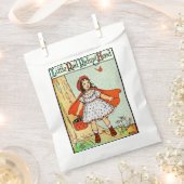Rotkäppchen Vintage Süß Geschenktütchen (Ausgeschnitten)
